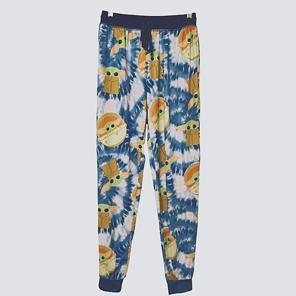 Star Wars Women Pajama Lounge Sleep Pants Mandalorian Baby Yoda Buttery Soft S